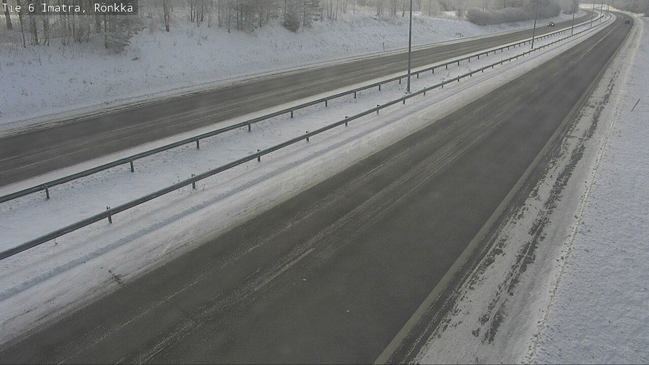 Weather Camera Image Väg 6 Imatra, Rönkkä, Imatra, Etelä-Karjala