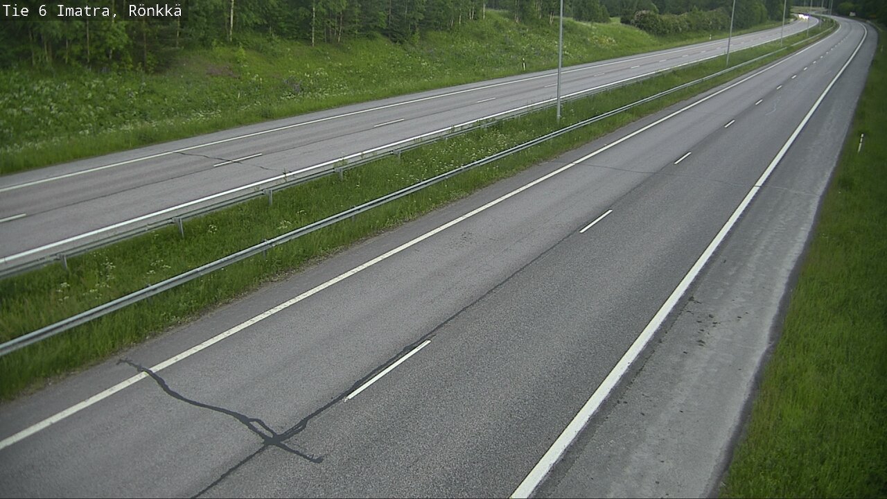 Weather Camera Image Väg 6 Imatra, Rönkkä, Imatra, Etelä-Karjala