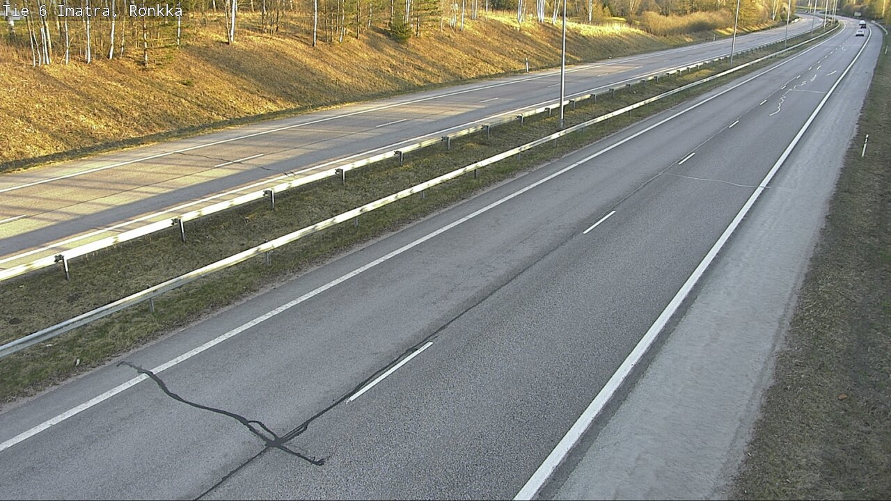 Weather Camera Image Väg 6 Imatra, Rönkkä, Imatra, Etelä-Karjala