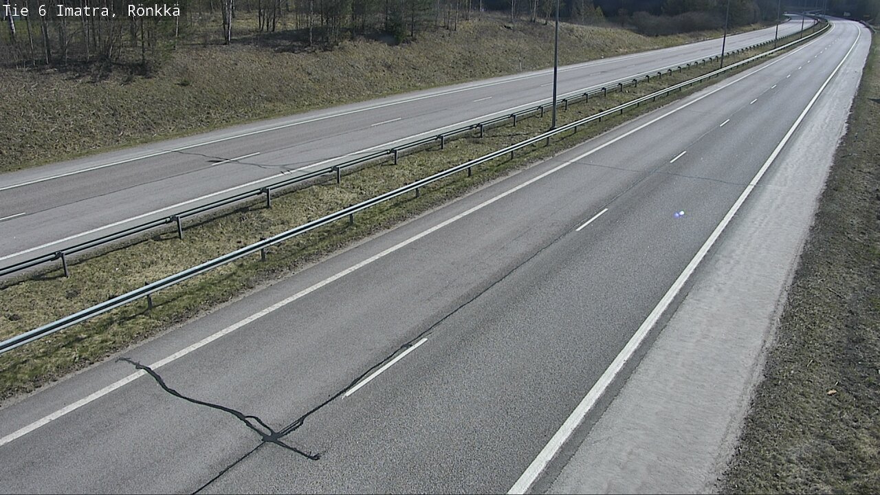 Weather Camera Image Väg 6 Imatra, Rönkkä, Imatra, Etelä-Karjala