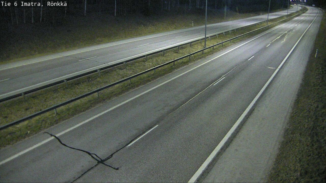 Weather Camera Image Väg 6 Imatra, Rönkkä, Imatra, Etelä-Karjala