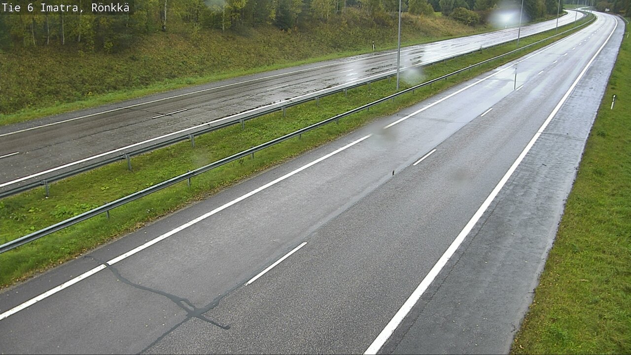 Weather Camera Image Road 6 Imatra, Rönkkä, Imatra, Etelä-Karjala