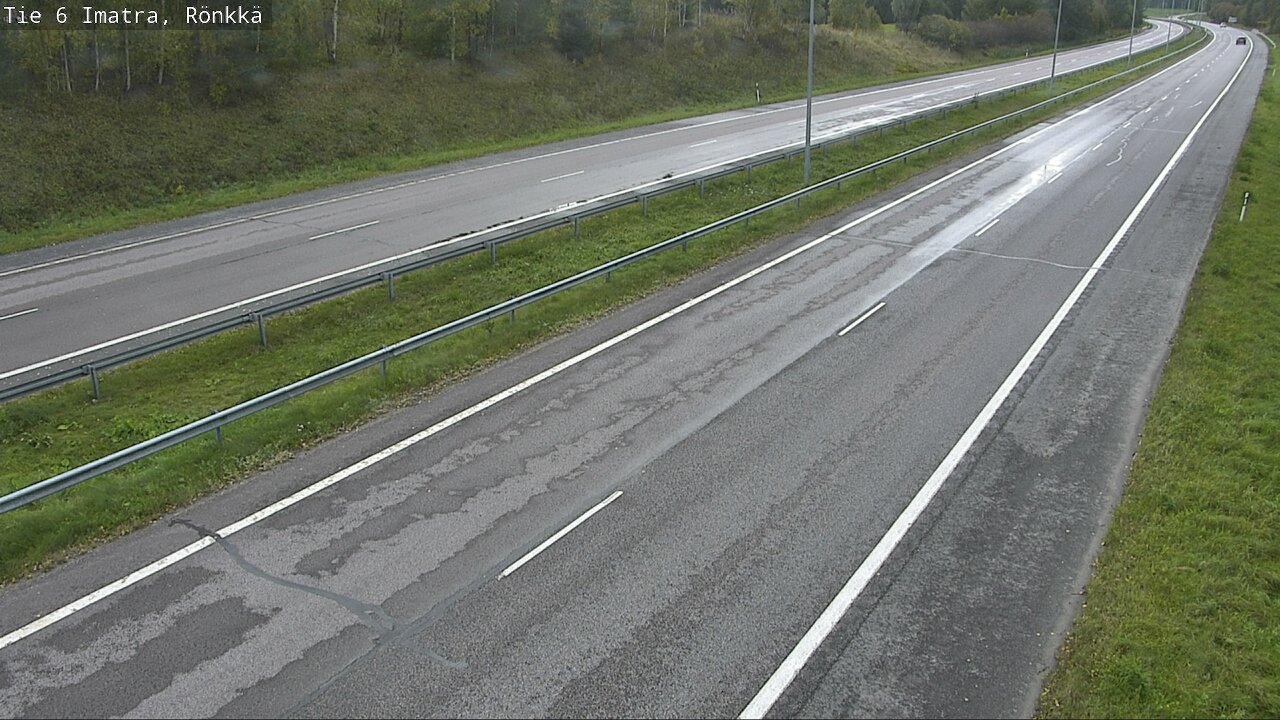 Weather Camera Image Road 6 Imatra, Rönkkä, Imatra, Etelä-Karjala