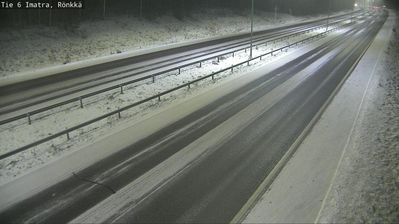 Weather Camera Image Road 6 Imatra, Rönkkä, Imatra, Etelä-Karjala