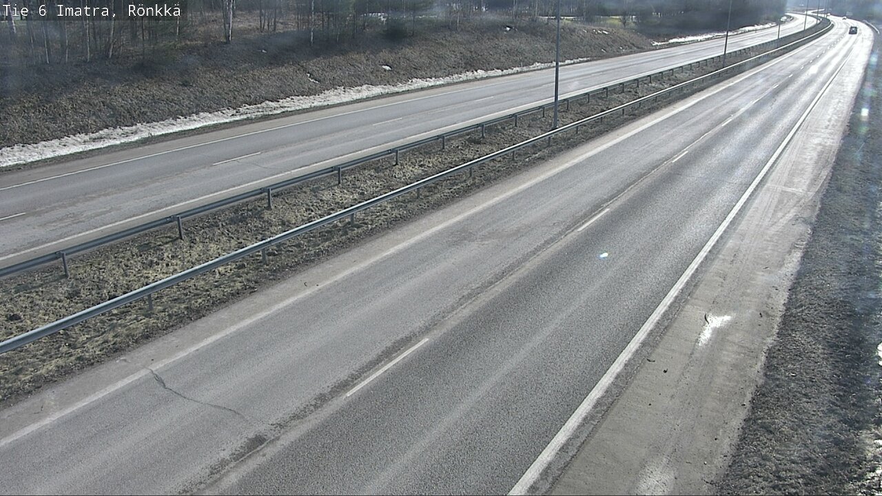 Weather Camera Image Road 6 Imatra, Rönkkä, Imatra, Etelä-Karjala