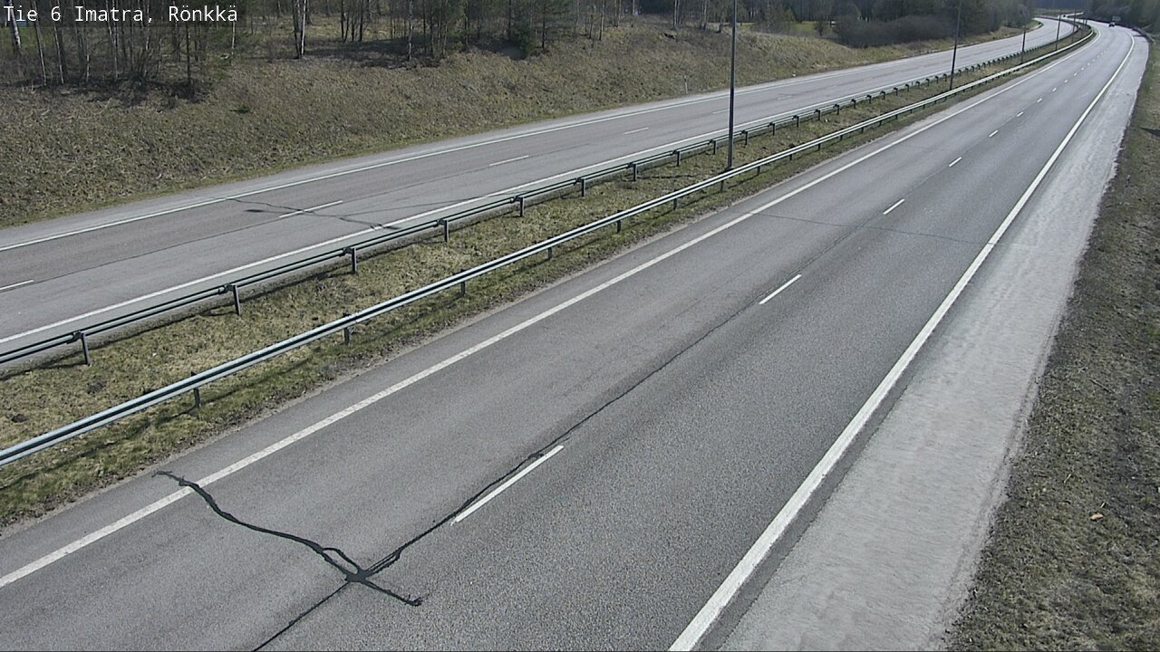 Weather Camera Image Väg 6 Imatra, Rönkkä, Imatra, Etelä-Karjala