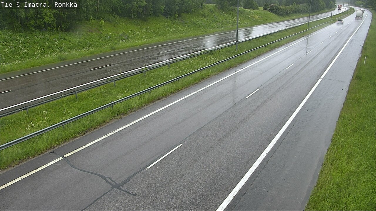 Weather Camera Image Road 6 Imatra, Rönkkä, Imatra, Etelä-Karjala