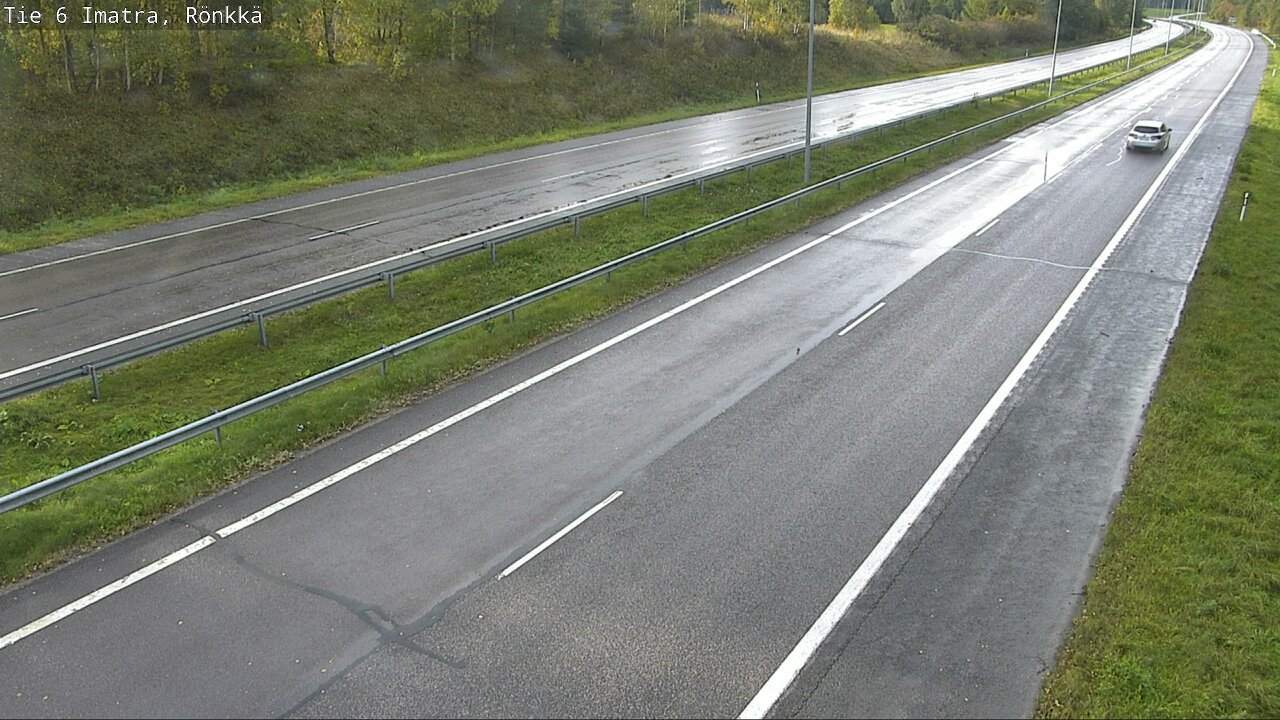 Weather Camera Image Road 6 Imatra, Rönkkä, Imatra, Etelä-Karjala