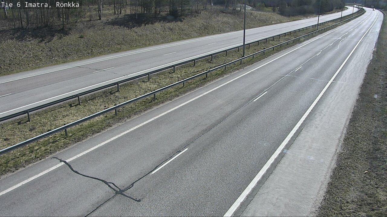 Weather Camera Image Väg 6 Imatra, Rönkkä, Imatra, Etelä-Karjala