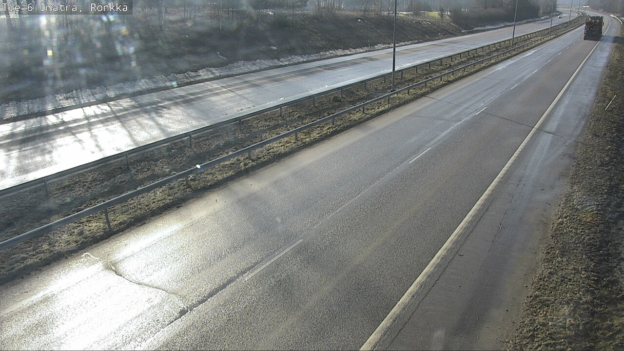 Weather Camera Image Väg 6 Imatra, Rönkkä, Imatra, Etelä-Karjala