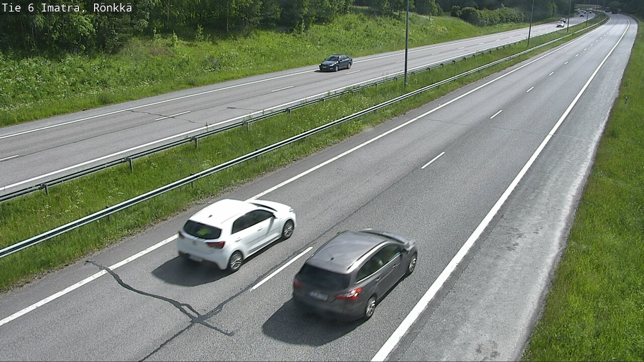 Weather Camera Image Väg 6 Imatra, Rönkkä, Imatra, Etelä-Karjala