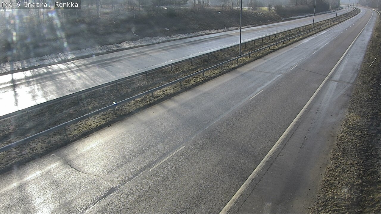 Weather Camera Image Väg 6 Imatra, Rönkkä, Imatra, Etelä-Karjala