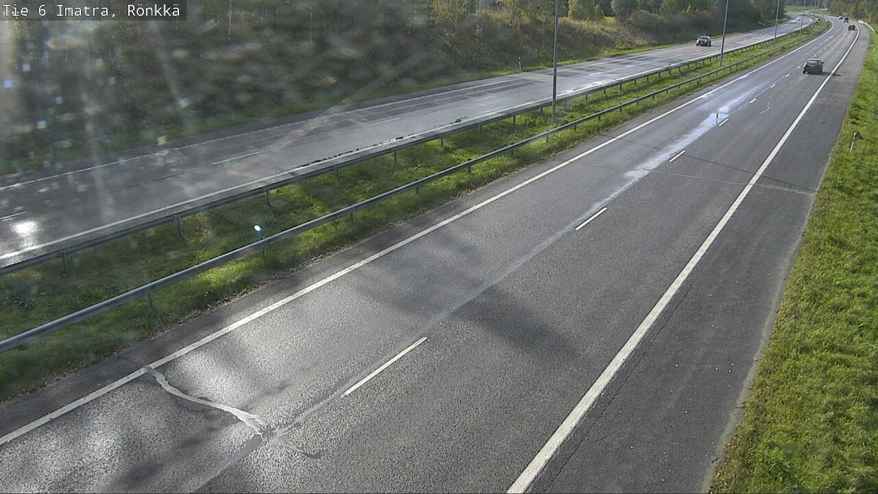 Weather Camera Image Road 6 Imatra, Rönkkä, Imatra, Etelä-Karjala