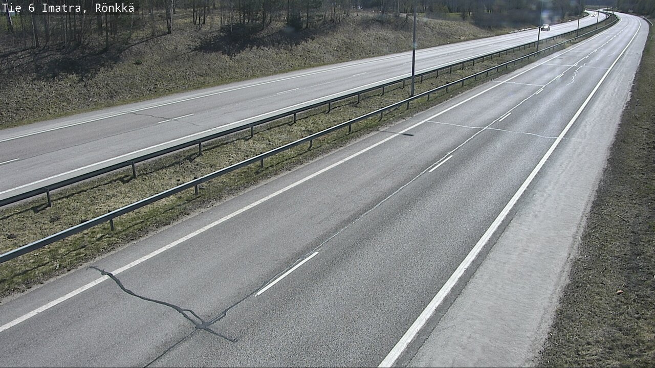 Weather Camera Image Väg 6 Imatra, Rönkkä, Imatra, Etelä-Karjala