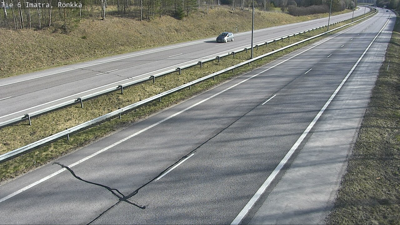 Weather Camera Image Väg 6 Imatra, Rönkkä, Imatra, Etelä-Karjala