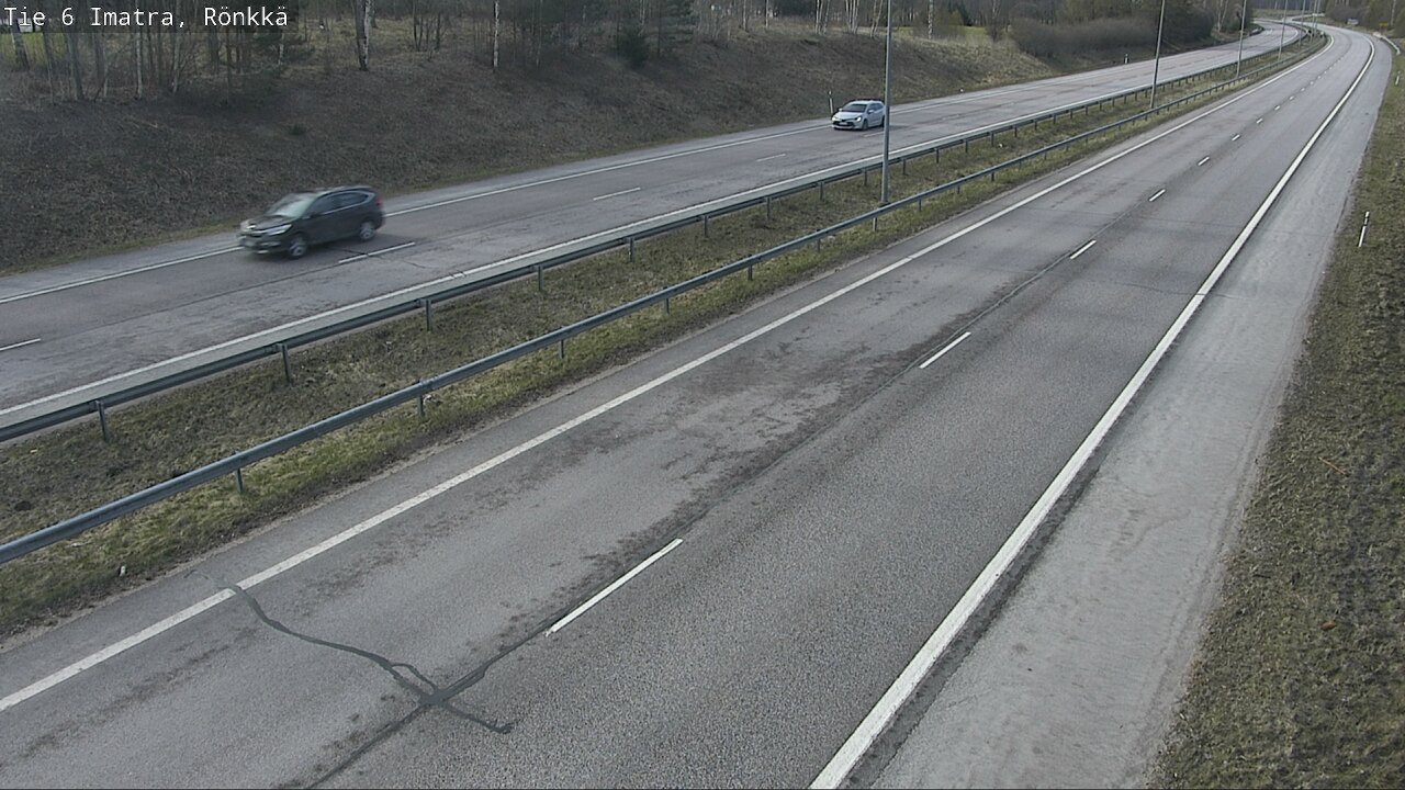 Weather Camera Image Väg 6 Imatra, Rönkkä, Imatra, Etelä-Karjala