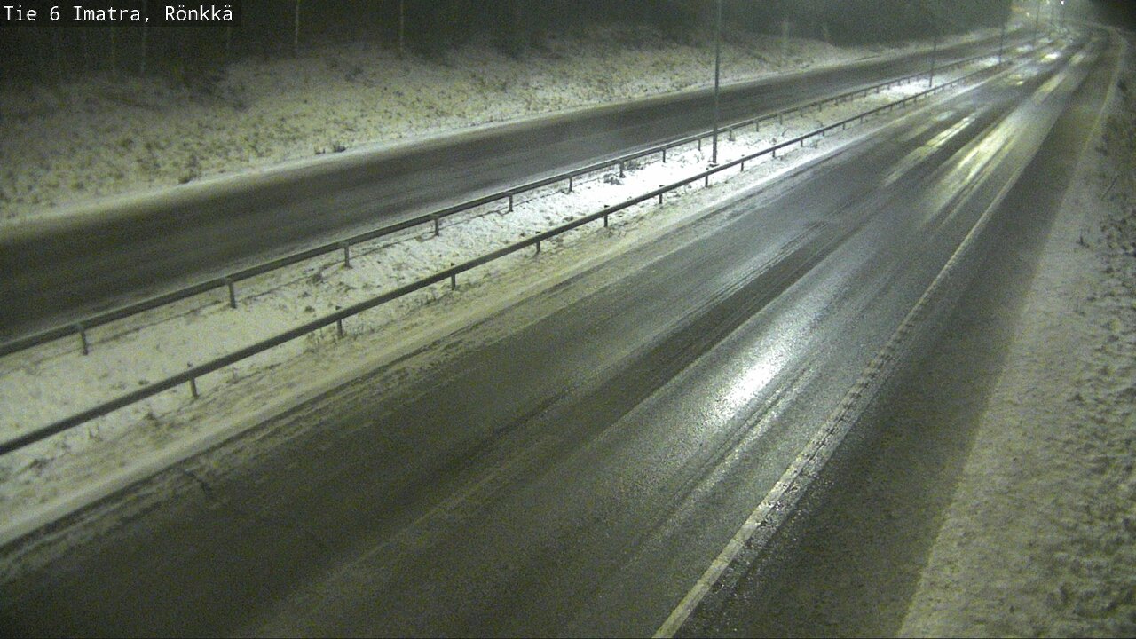 Weather Camera Image Road 6 Imatra, Rönkkä, Imatra, Etelä-Karjala
