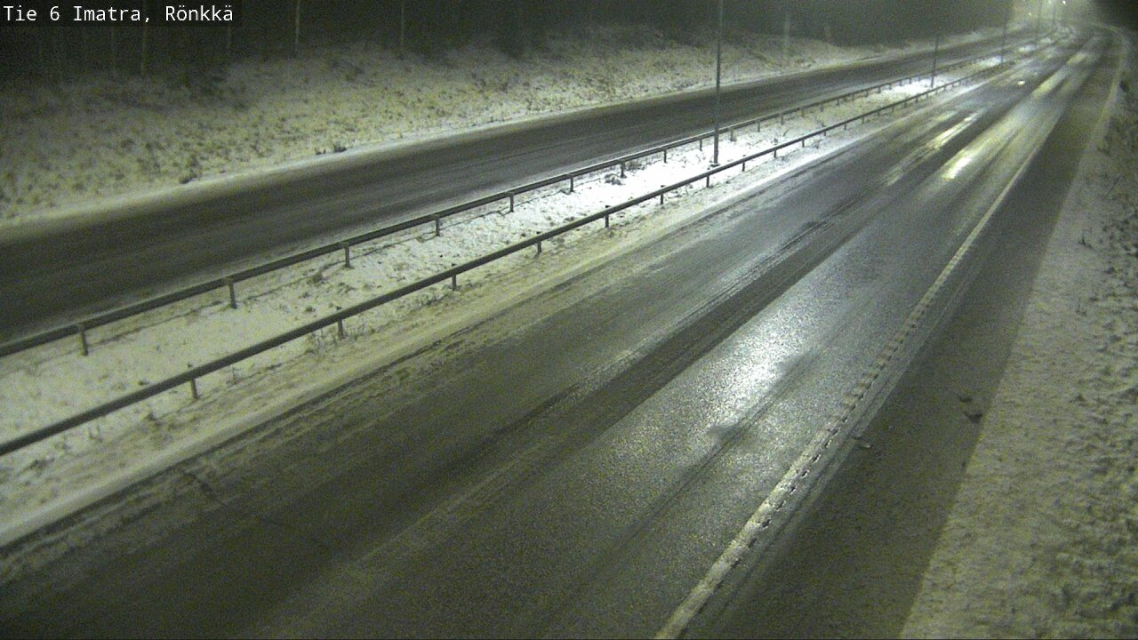 Weather Camera Image Road 6 Imatra, Rönkkä, Imatra, Etelä-Karjala