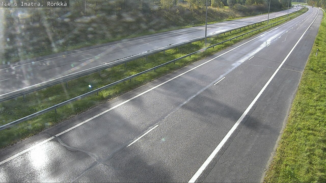 Weather Camera Image Road 6 Imatra, Rönkkä, Imatra, Etelä-Karjala