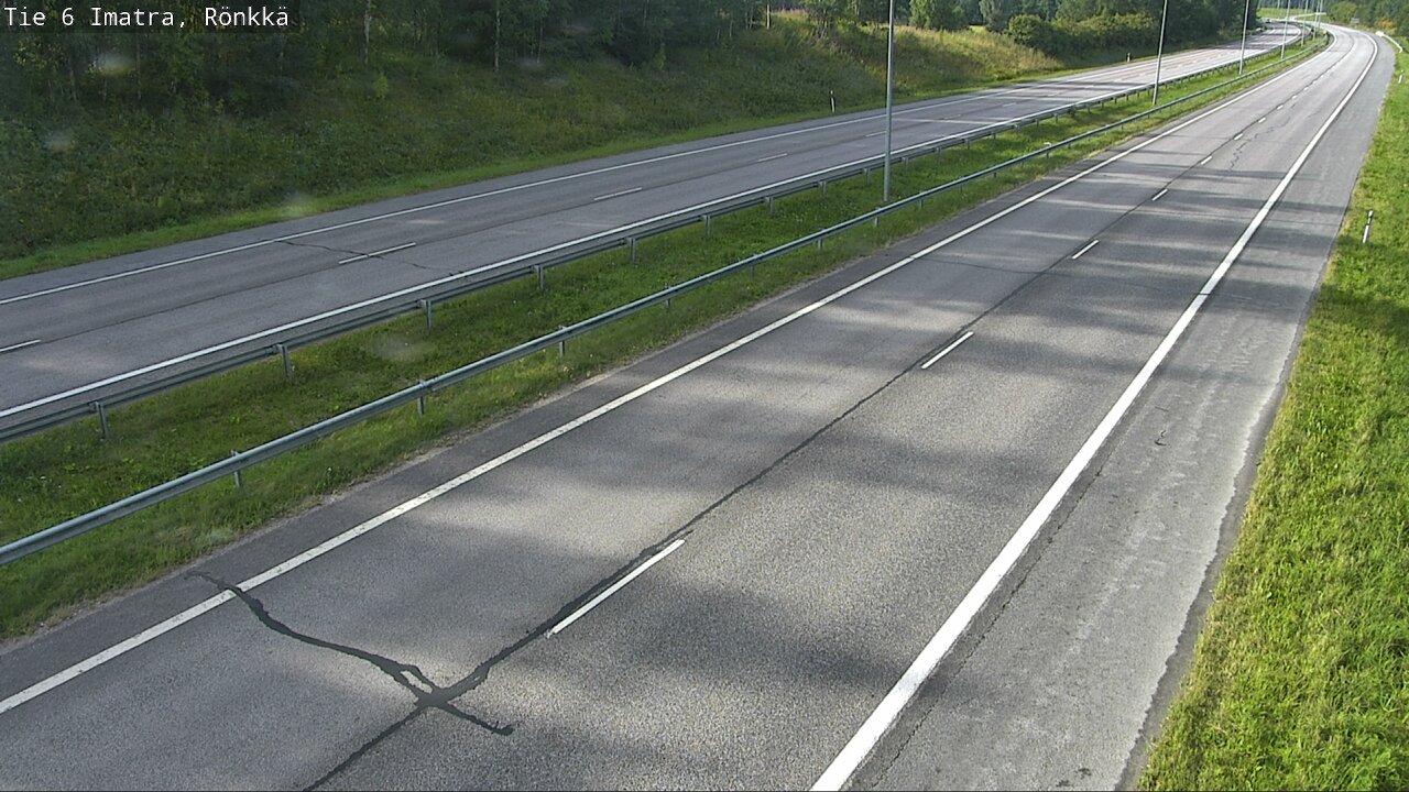 Weather Camera Image Road 6 Imatra, Rönkkä, Imatra, Etelä-Karjala