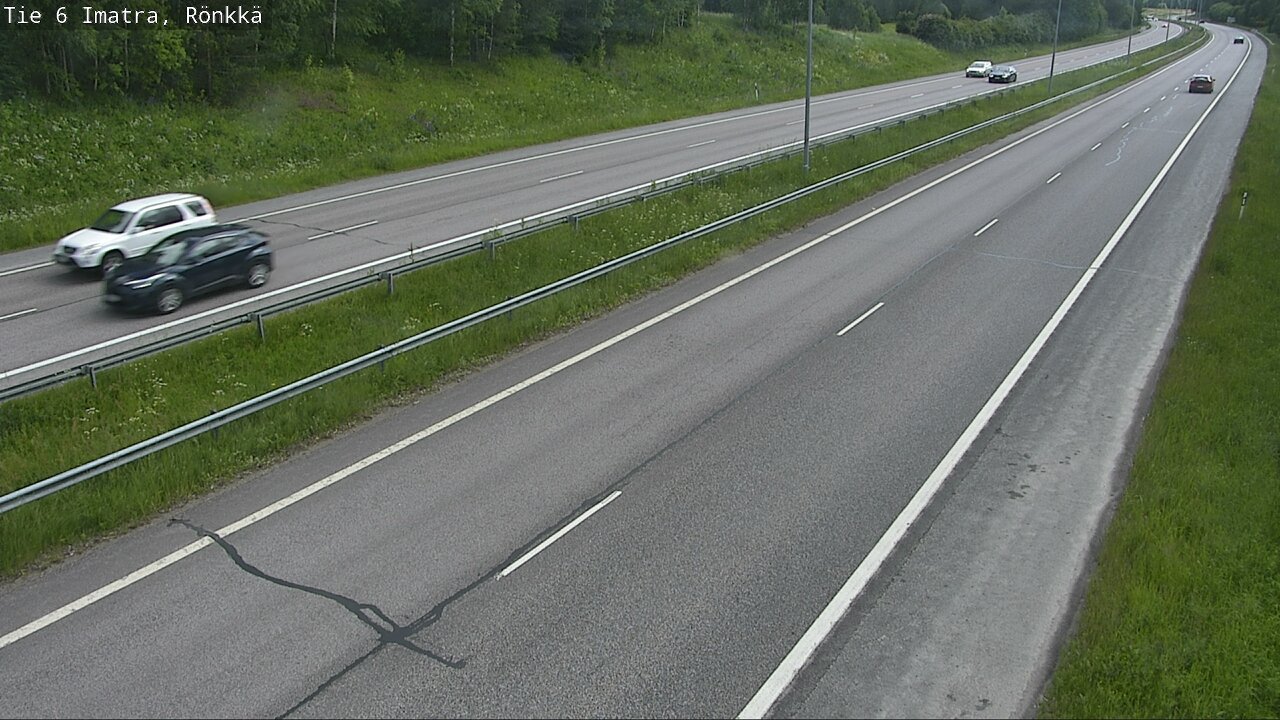 Weather Camera Image Väg 6 Imatra, Rönkkä, Imatra, Etelä-Karjala