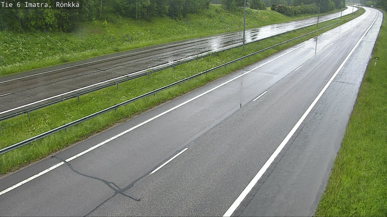 Weather Camera Image Road 6 Imatra, Rönkkä, Imatra, Etelä-Karjala