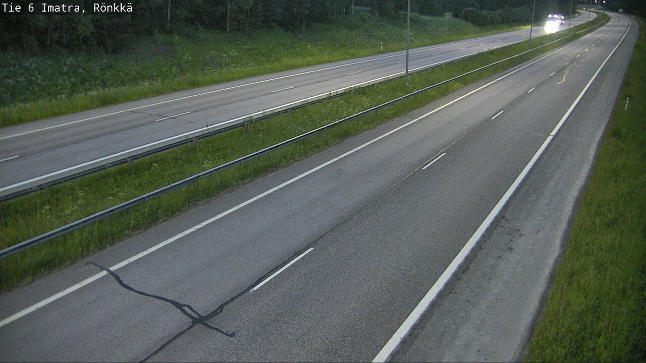 Weather Camera Image Väg 6 Imatra, Rönkkä, Imatra, Etelä-Karjala