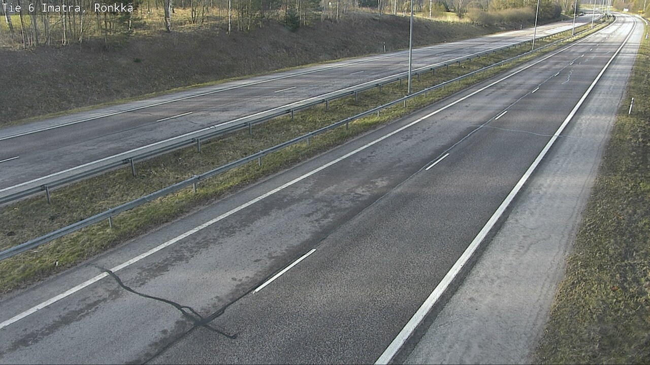 Weather Camera Image Väg 6 Imatra, Rönkkä, Imatra, Etelä-Karjala