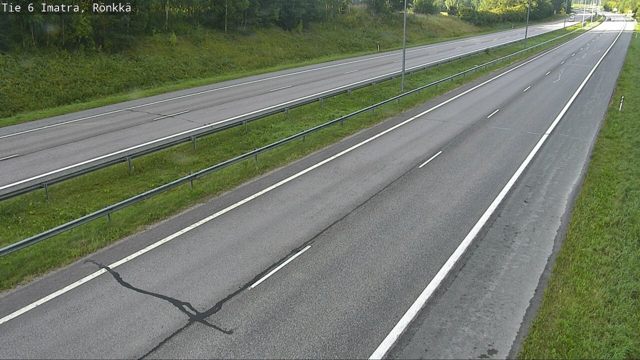 Weather Camera Image Väg 6 Imatra, Rönkkä, Imatra, Etelä-Karjala