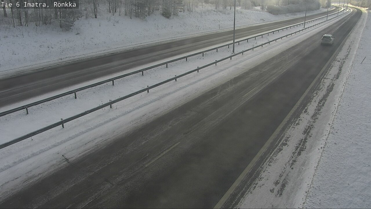 Weather Camera Image Väg 6 Imatra, Rönkkä, Imatra, Etelä-Karjala