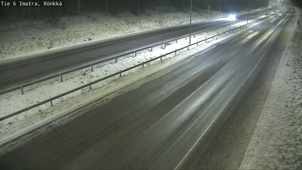 Weather Camera Image Road 6 Imatra, Rönkkä, Imatra, Etelä-Karjala