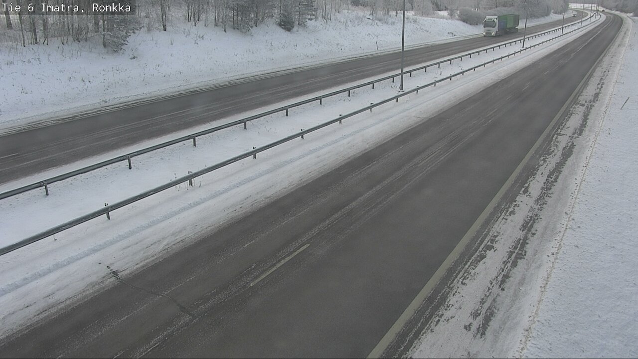 Weather Camera Image Väg 6 Imatra, Rönkkä, Imatra, Etelä-Karjala
