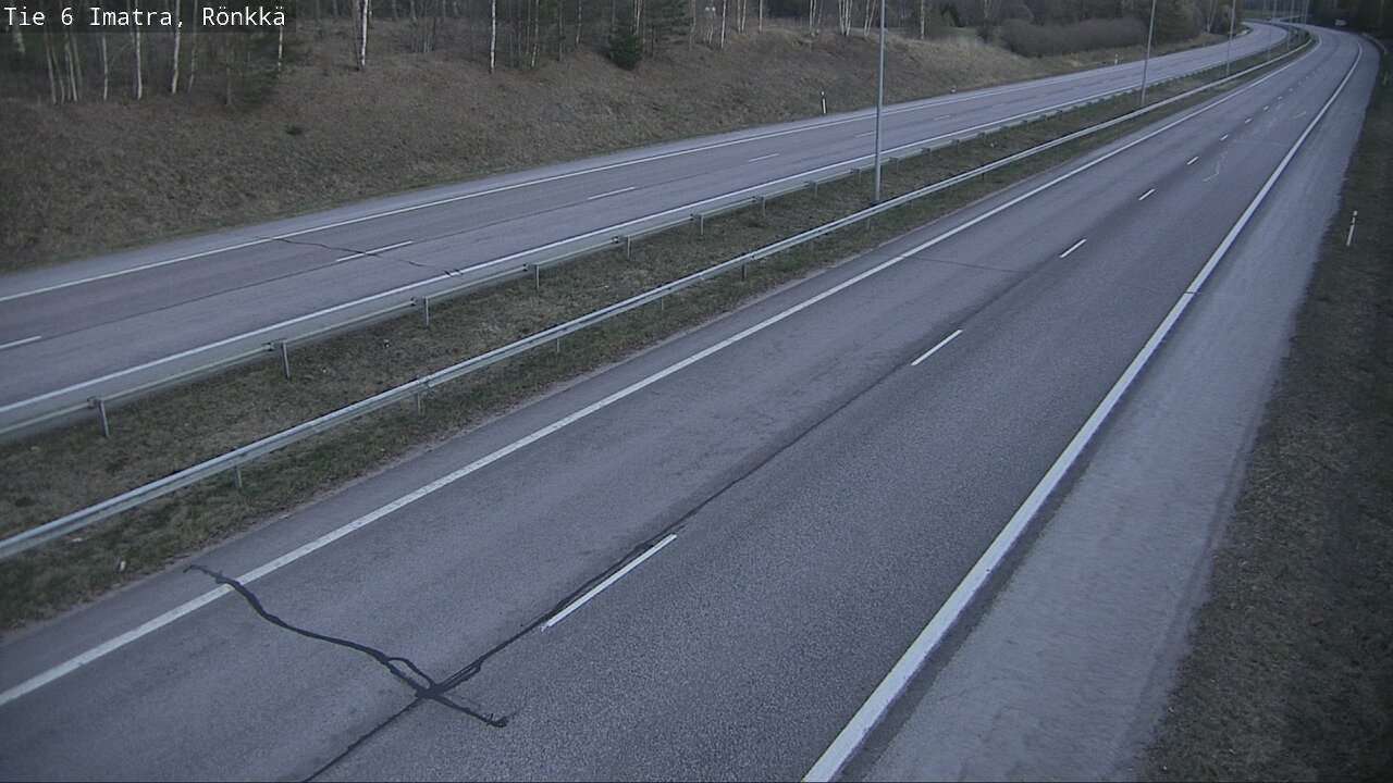 Weather Camera Image Väg 6 Imatra, Rönkkä, Imatra, Etelä-Karjala