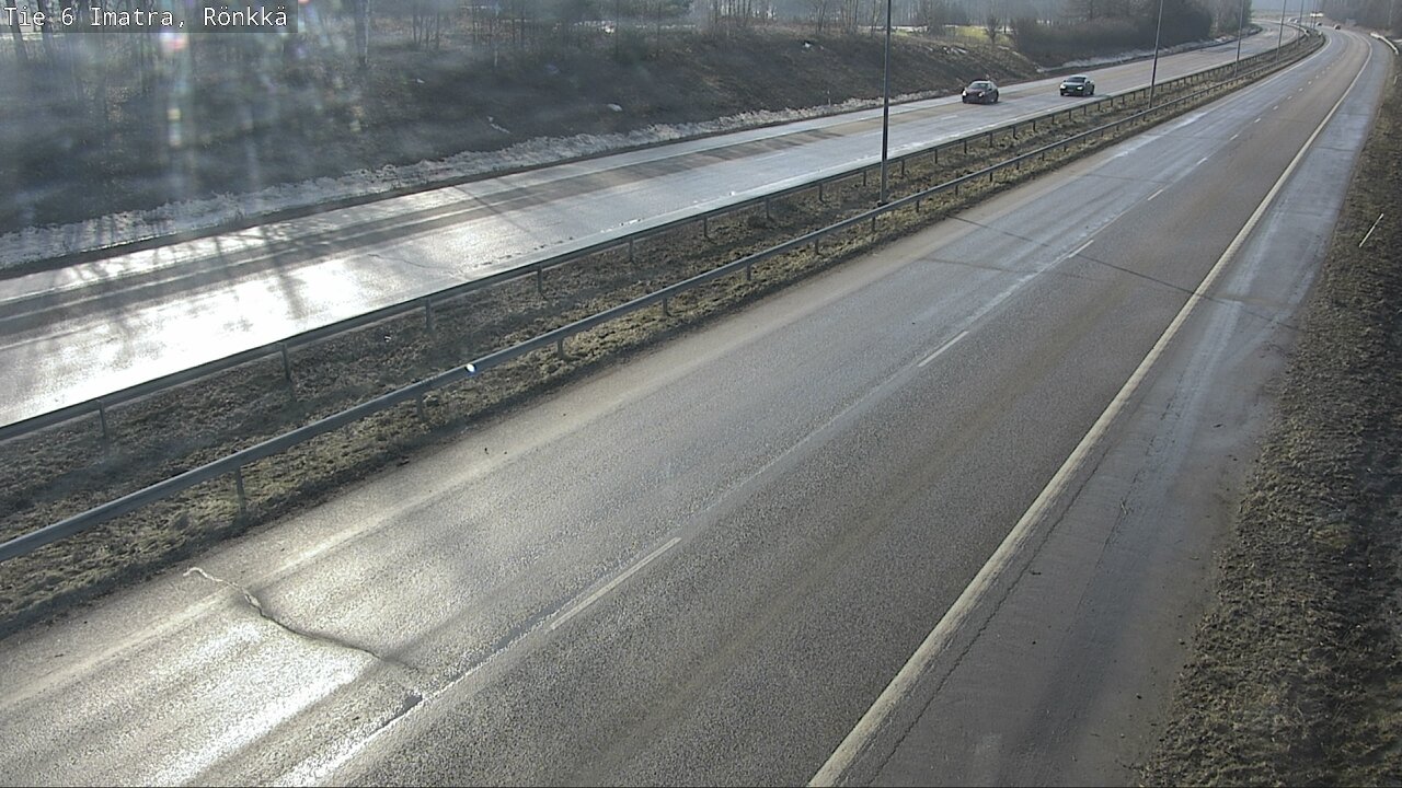 Weather Camera Image Väg 6 Imatra, Rönkkä, Imatra, Etelä-Karjala