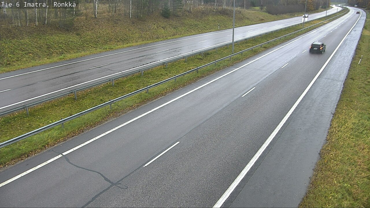 Weather Camera Image Väg 6 Imatra, Rönkkä, Imatra, Etelä-Karjala