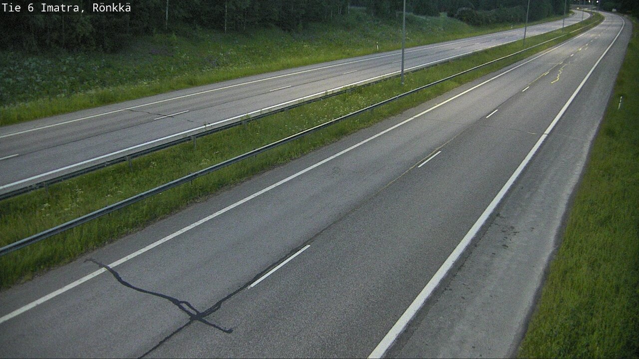 Weather Camera Image Väg 6 Imatra, Rönkkä, Imatra, Etelä-Karjala