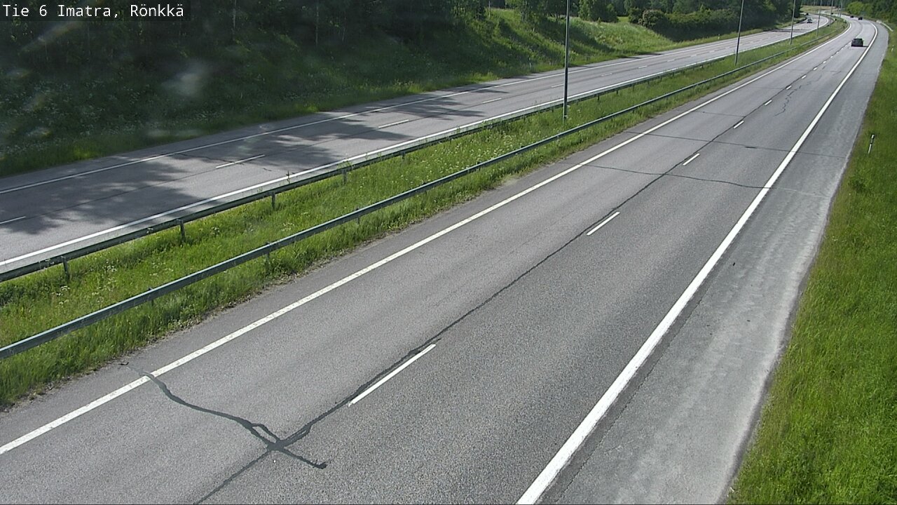 Weather Camera Image Väg 6 Imatra, Rönkkä, Imatra, Etelä-Karjala