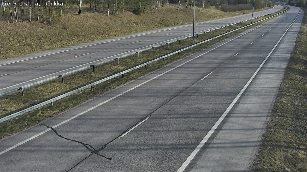 Weather Camera Image Väg 6 Imatra, Rönkkä, Imatra, Etelä-Karjala