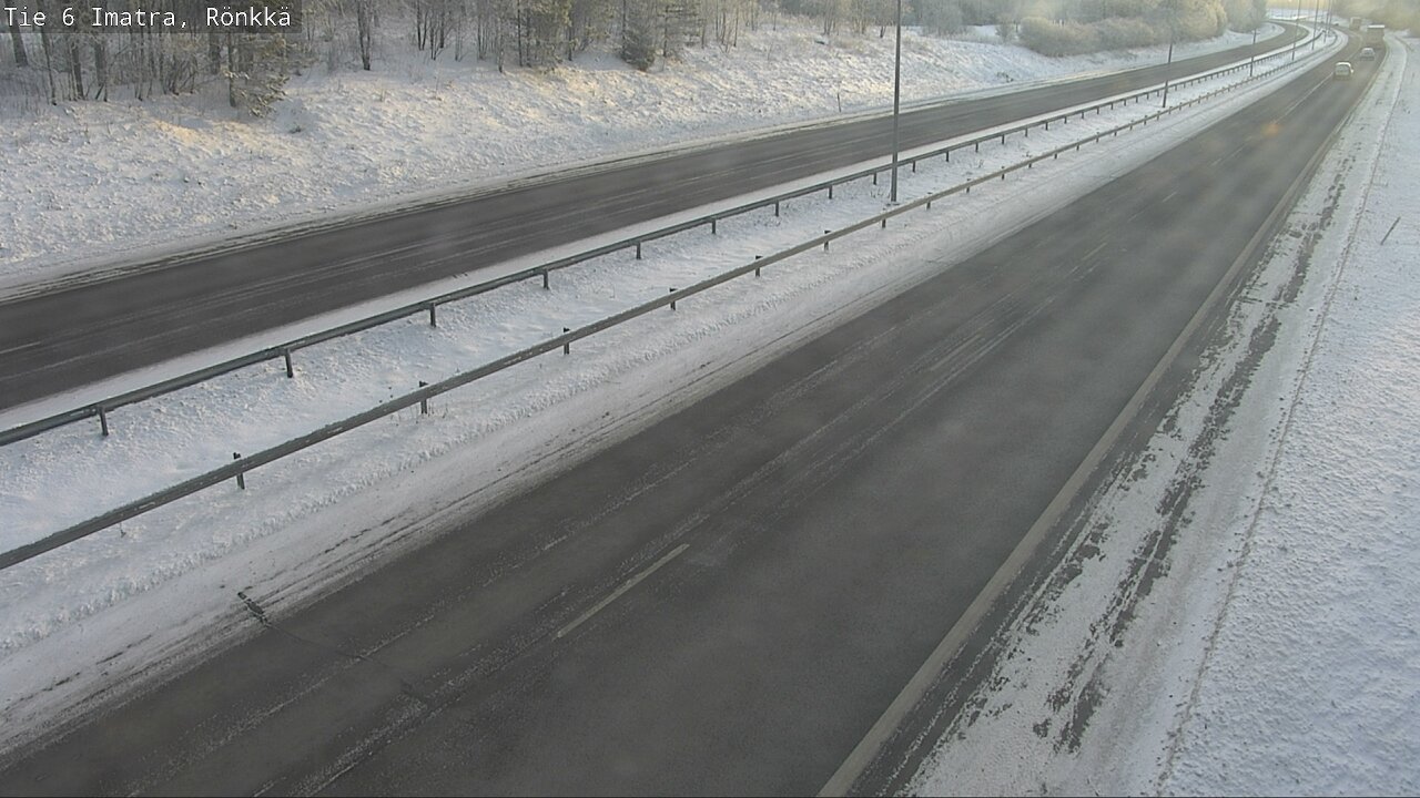 Weather Camera Image Väg 6 Imatra, Rönkkä, Imatra, Etelä-Karjala