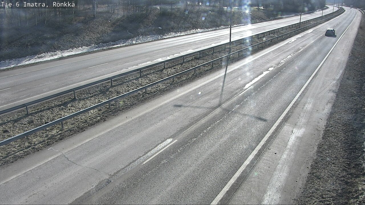 Weather Camera Image Road 6 Imatra, Rönkkä, Imatra, Etelä-Karjala