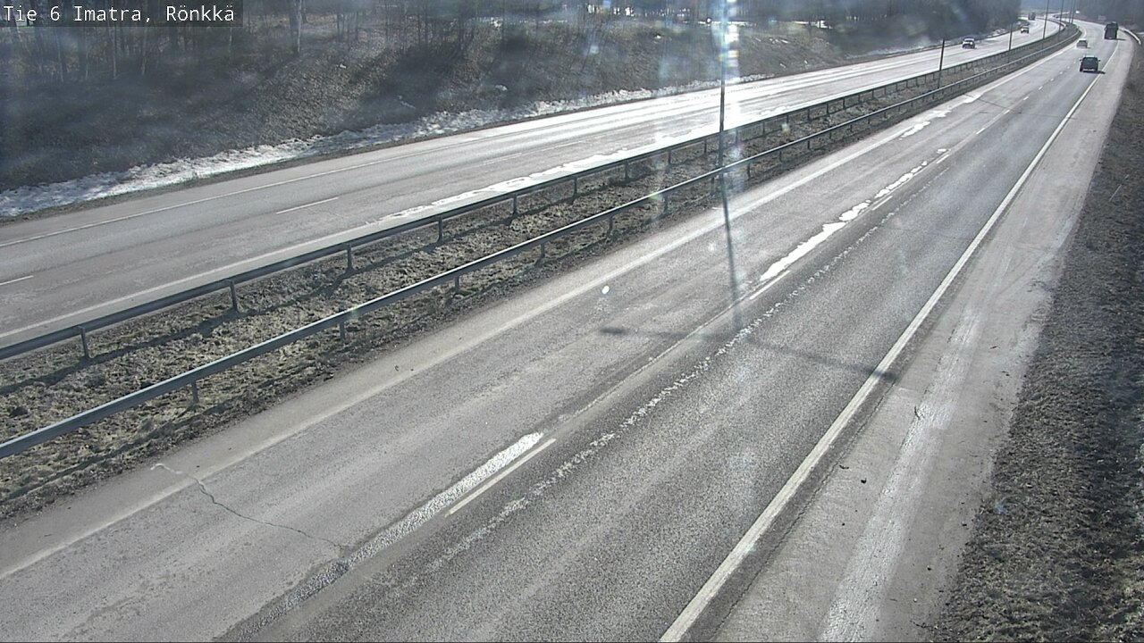 Weather Camera Image Road 6 Imatra, Rönkkä, Imatra, Etelä-Karjala