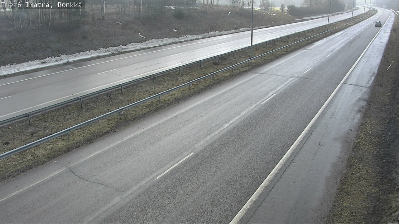 Weather Camera Image Road 6 Imatra, Rönkkä, Imatra, Etelä-Karjala