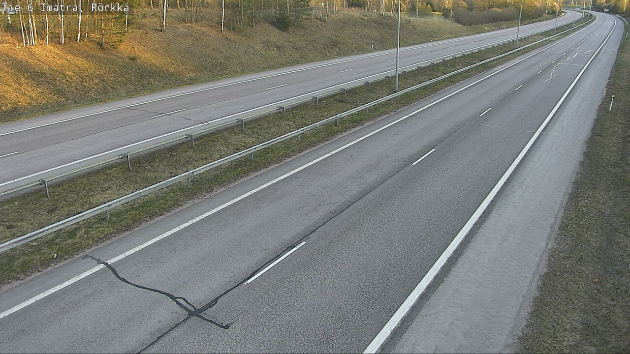 Weather Camera Image Väg 6 Imatra, Rönkkä, Imatra, Etelä-Karjala