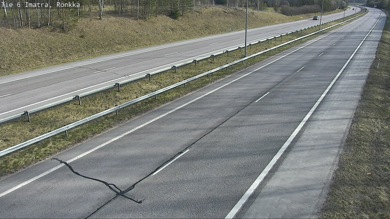 Weather Camera Image Väg 6 Imatra, Rönkkä, Imatra, Etelä-Karjala
