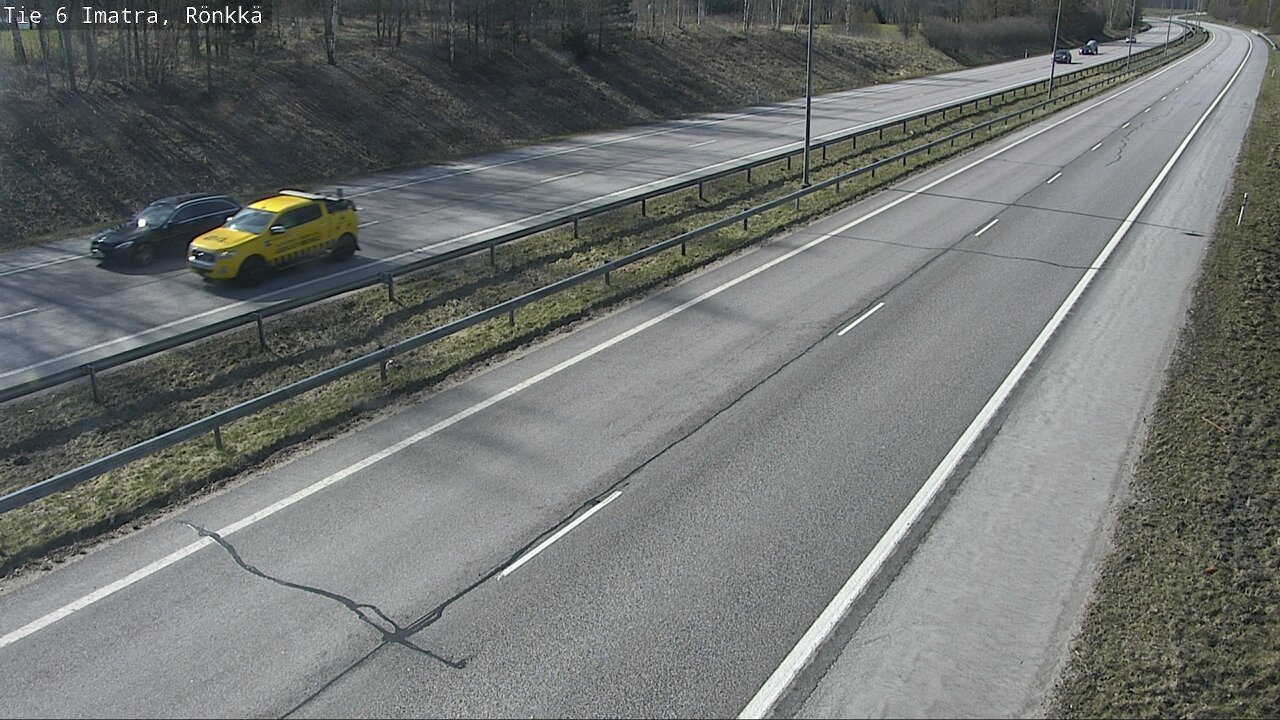 Weather Camera Image Väg 6 Imatra, Rönkkä, Imatra, Etelä-Karjala
