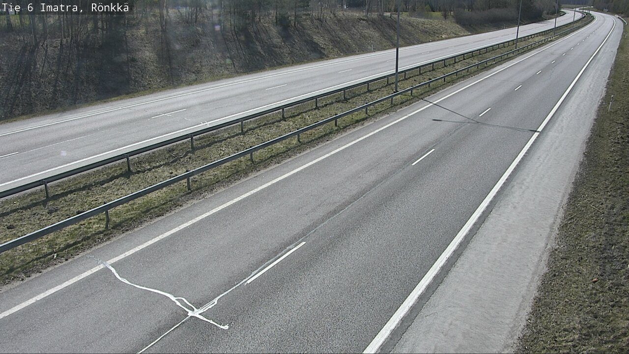 Weather Camera Image Väg 6 Imatra, Rönkkä, Imatra, Etelä-Karjala