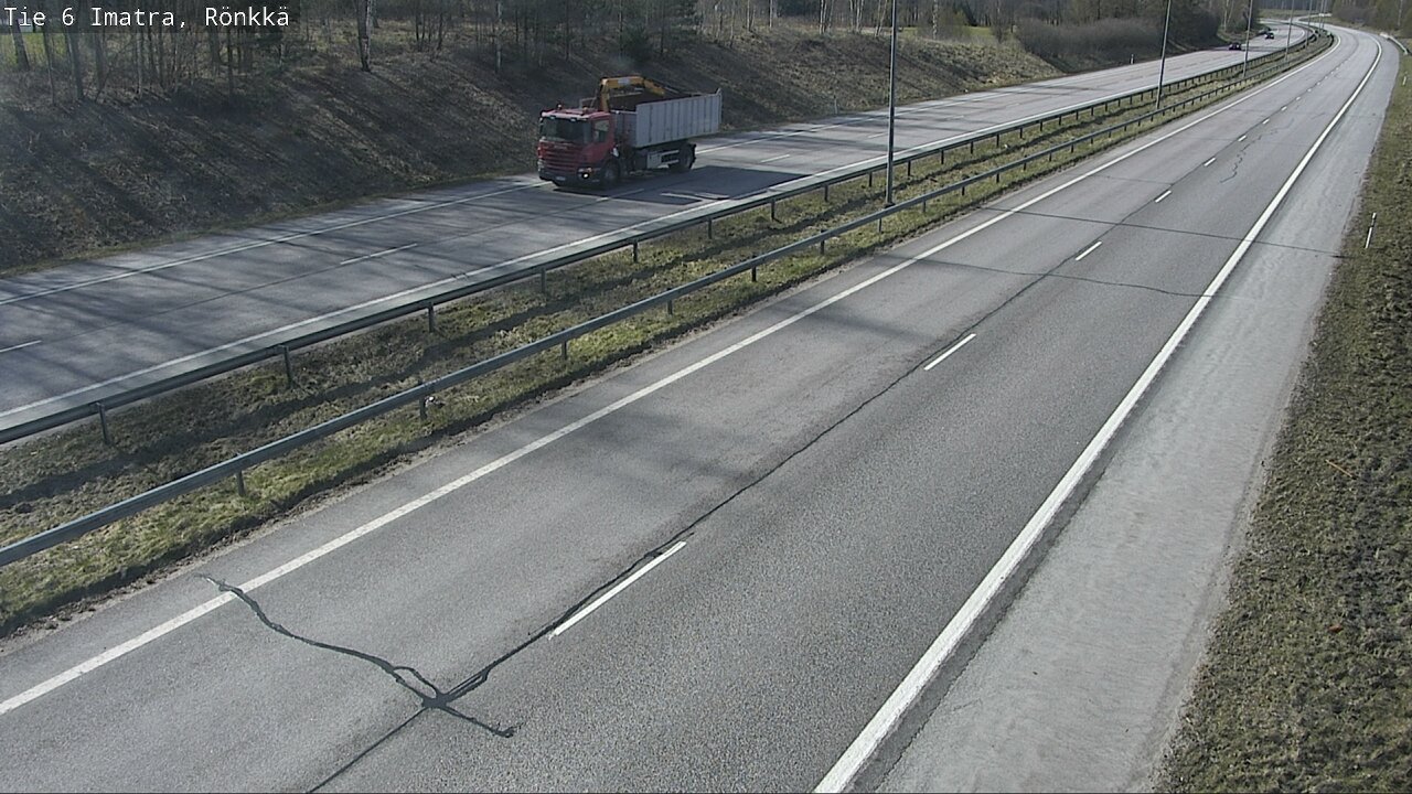 Weather Camera Image Väg 6 Imatra, Rönkkä, Imatra, Etelä-Karjala