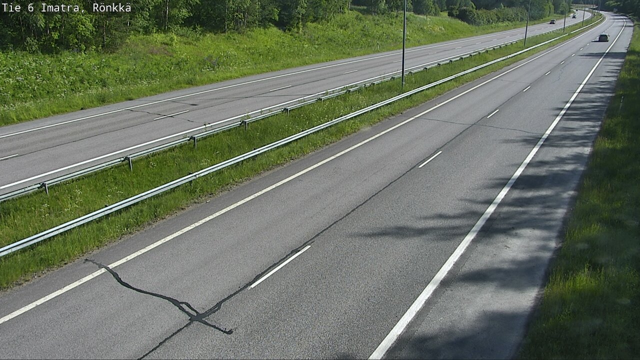 Weather Camera Image Väg 6 Imatra, Rönkkä, Imatra, Etelä-Karjala