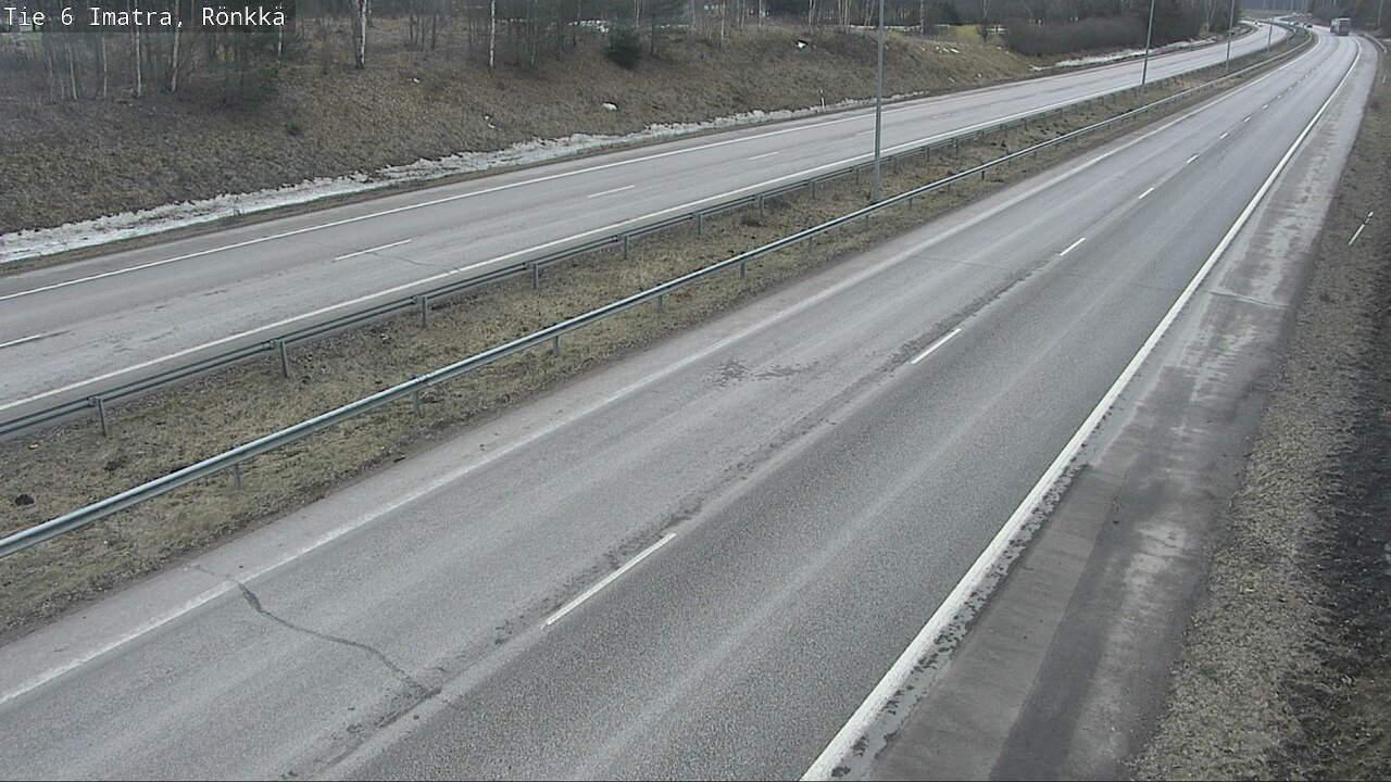 Weather Camera Image Road 6 Imatra, Rönkkä, Imatra, Etelä-Karjala