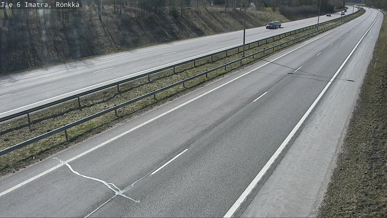 Weather Camera Image Väg 6 Imatra, Rönkkä, Imatra, Etelä-Karjala